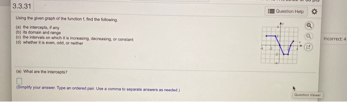 Solved 3.3.33 Question Help 2.1.3.2.3.3 (a) Select the | Chegg.com
