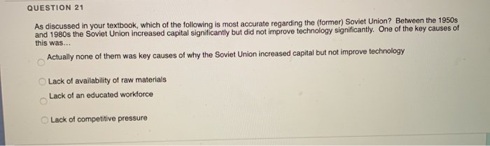 Solved QUESTION 17 Consider the information in the following | Chegg.com