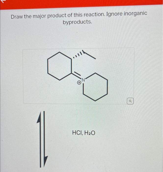 Draw the major product of this reaction. Ignore inorganic byproducts.