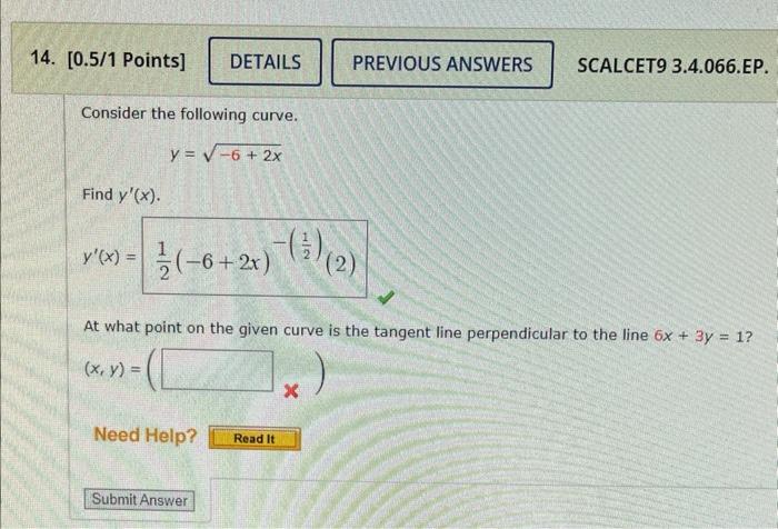 solved-consider-the-following-curve-y-6-2x-find-y-x-chegg