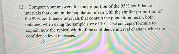 Solved Confidence intervals for a mean Distribution: Sample | Chegg.com