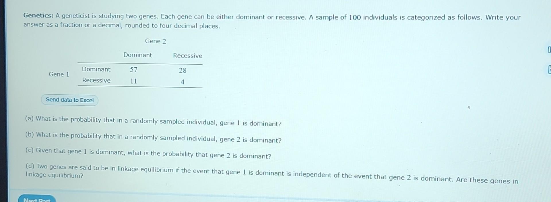 solved-genetics-a-geneticist-is-studying-two-genes-each-chegg