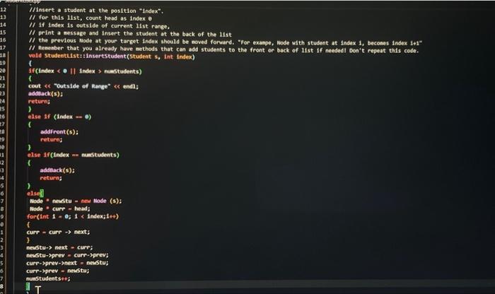 Solved the popBack() function fails when the node is | Chegg.com