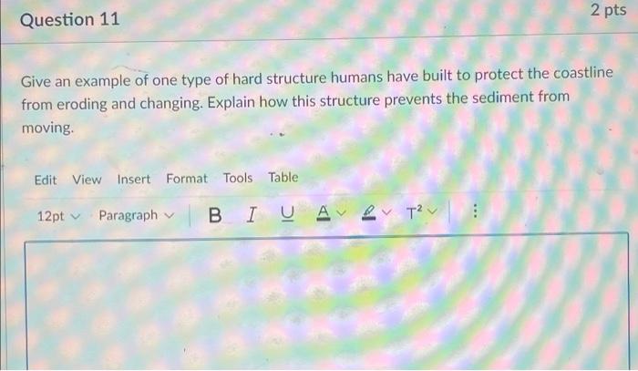 Solved Question 11 2 pts Give an example of one type of hard | Chegg.com