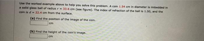 Solved Use The Worked Example Above To Help You Solve This | Chegg.com