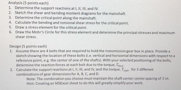 Solved Analysis (5 points each) 1. Determine the support | Chegg.com