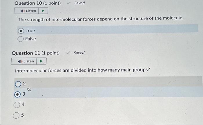 strength of intermolecular forces case study answers