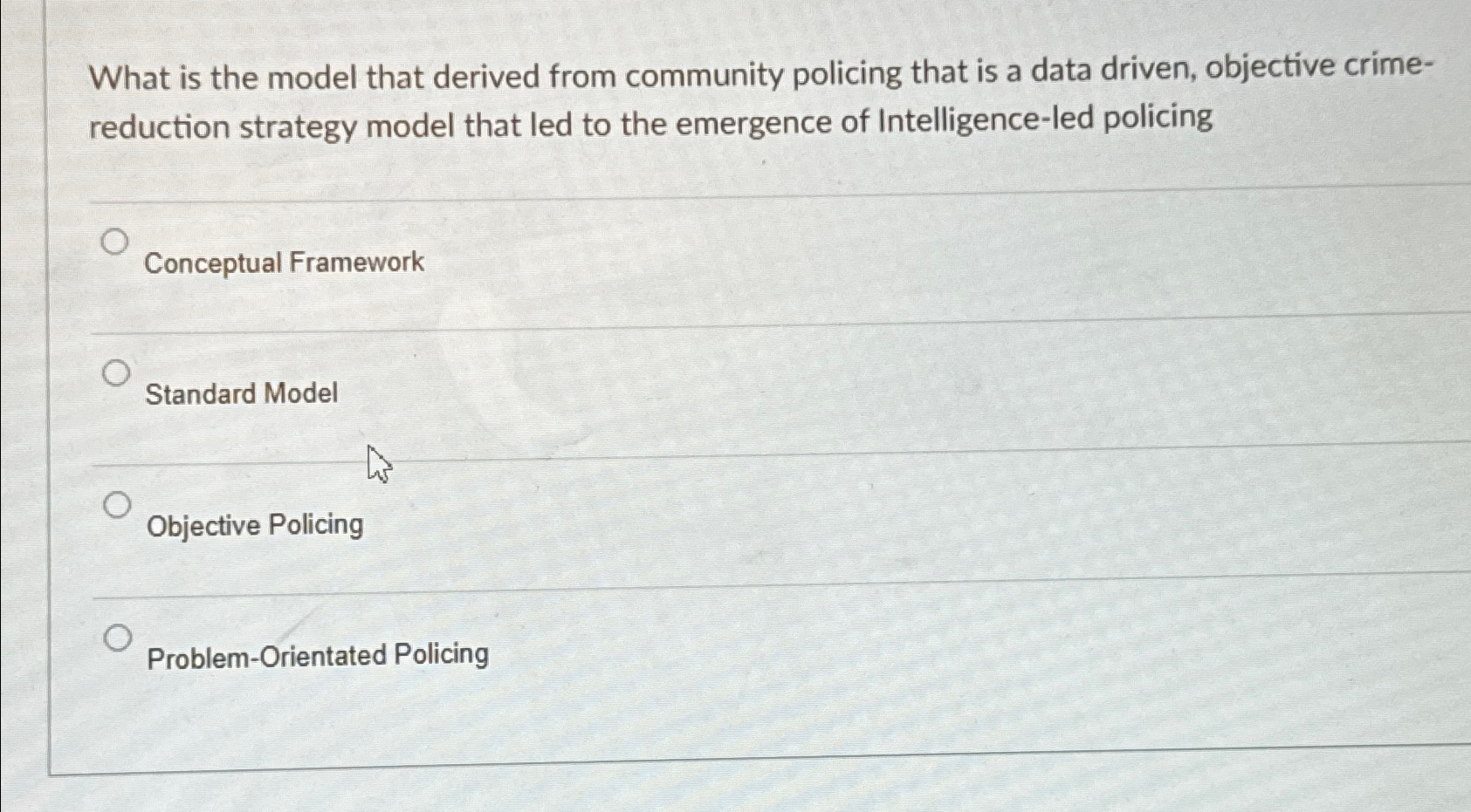 Solved What is the model that derived from community | Chegg.com