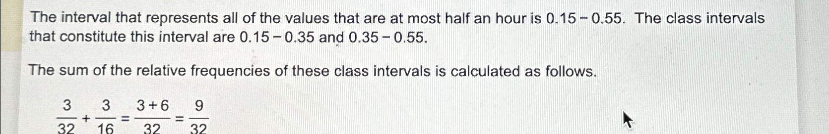 Solved The interval that represents all of the values that | Chegg.com