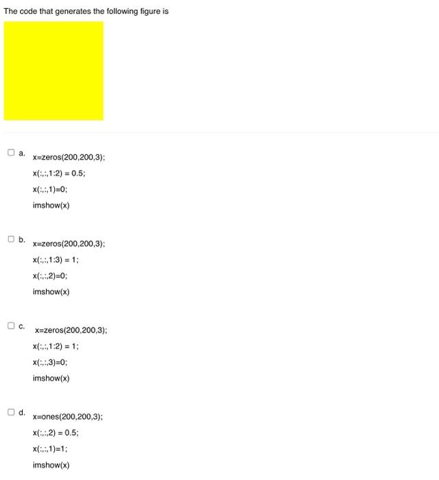 Solved The code that generates the following figure is a. | Chegg.com