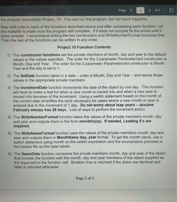 Solved Spring 2021 CPE211 Project Assignment Project 10 | Chegg.com
