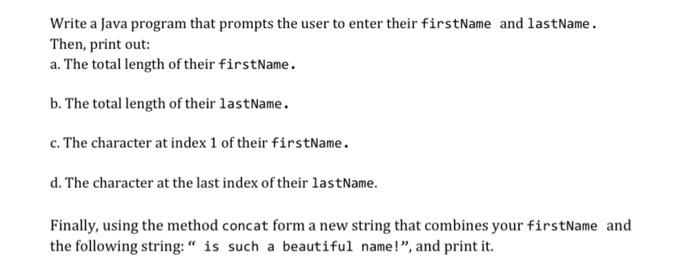 Solved Write a Java program that prompts the user to enter | Chegg.com