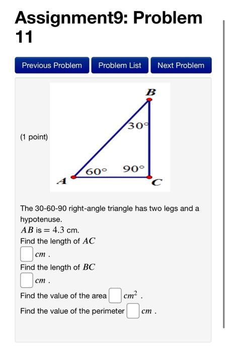 Solved Assignments: Problem 10 Previous Problem Problem List | Chegg.com