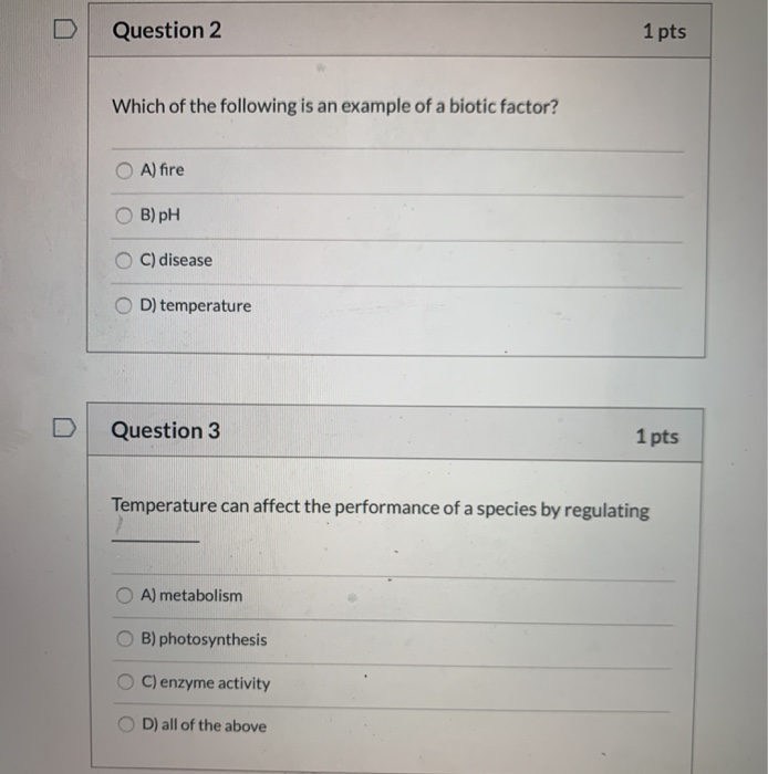 Solved Question 2 1 pts Which of the following is an example | Chegg.com
