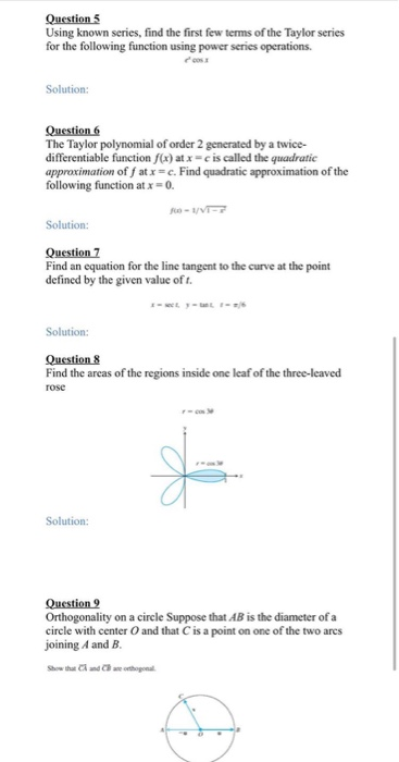 Solved Question 1 Determine The Convergence Or The | Chegg.com