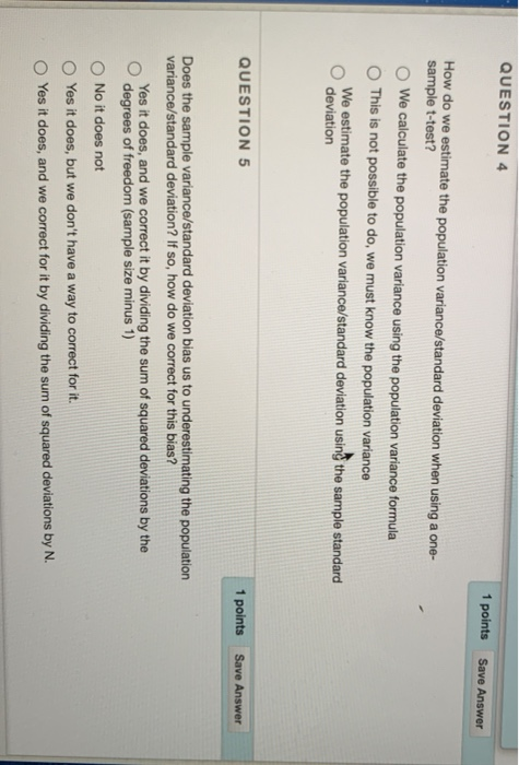 Solved QUESTION 2 1 points Save Answer What distribution do | Chegg.com
