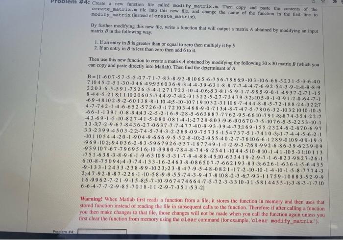 Solved HelloI need help with this matlab question B = [1 -6 | Chegg.com