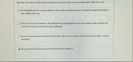 Solved Typically, why doern't stroke volume contince to | Chegg.com