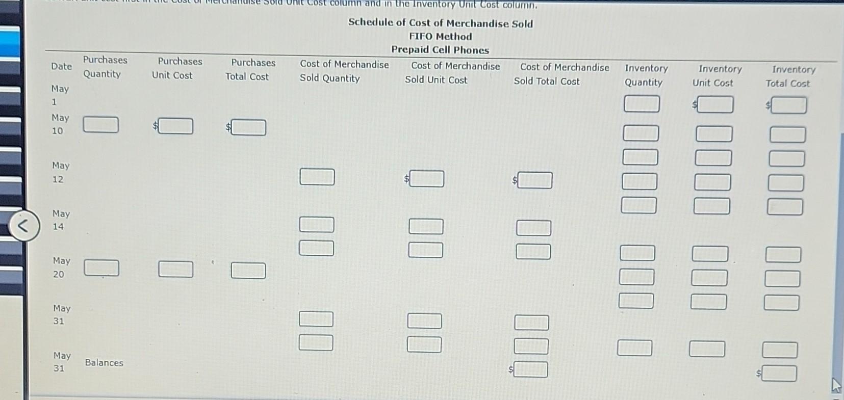 Solved Perpetual Inventory Using FIFO Beginning Inventory, | Chegg.com