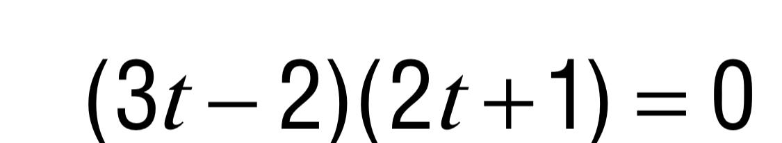 solve t 2 8t 12 0