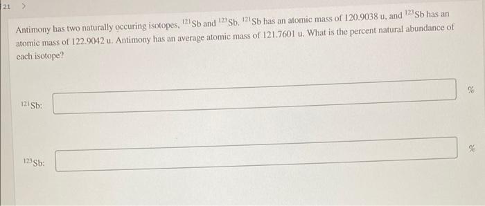 Solved A fictitious element Z has an average atomic mass of | Chegg.com