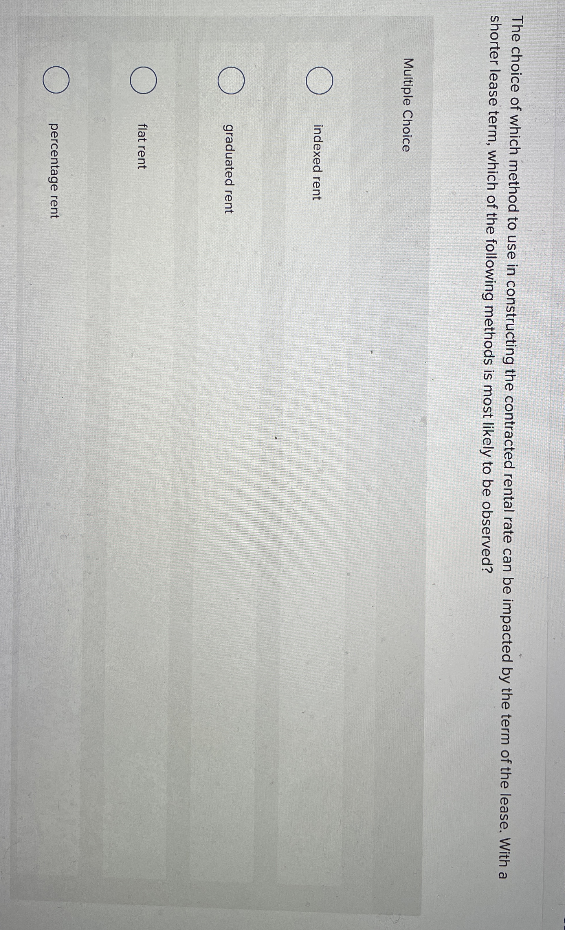 Solved The choice of which method to use in constructing the | Chegg.com