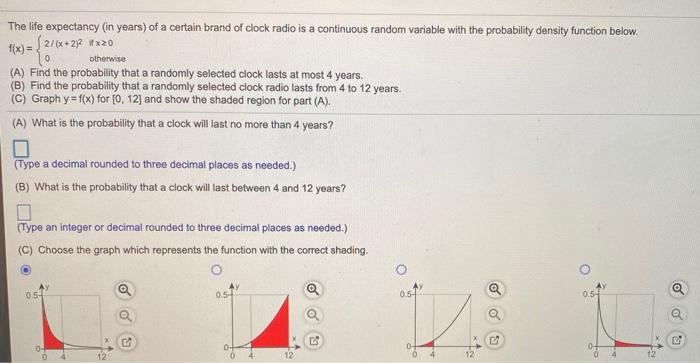 Solved otherwise The life expectancy (in years) of a certain | Chegg.com
