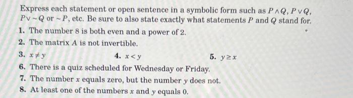 What's In Check☑if the sentence is in general statement and cross