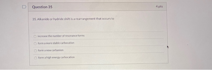 Solved 33. What is the major product obtained from the | Chegg.com