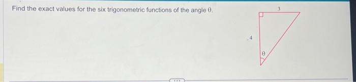 find the exact values of the six trigonometric functions of 0