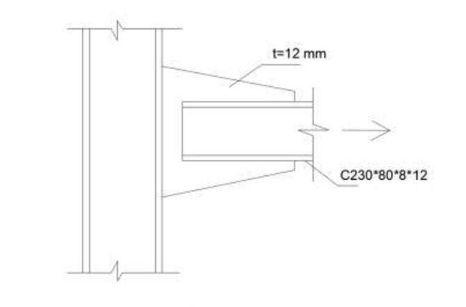 Solved A C230*80*8*12 is designed to be used as tension | Chegg.com