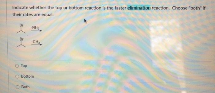 Solved Indicate whether the top or bottom reaction is the | Chegg.com
