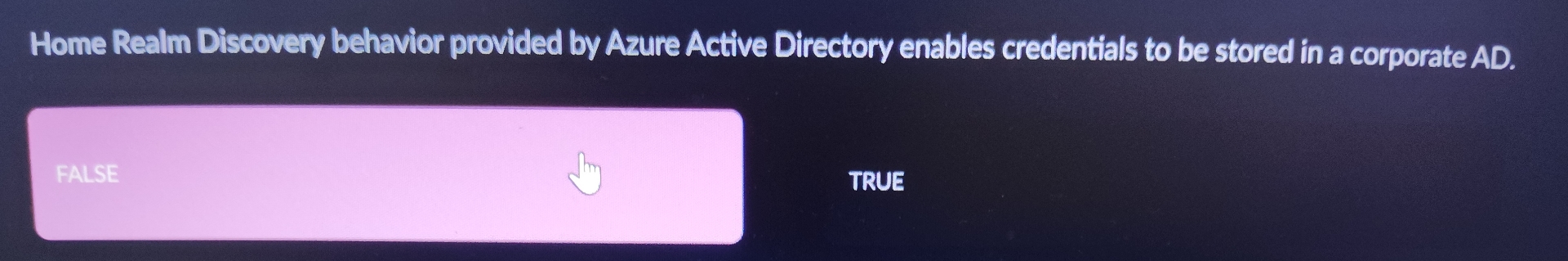 HOME REALM DISCOVERY visual data 7