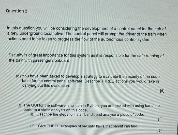 Solved In this question you will be considering the | Chegg.com