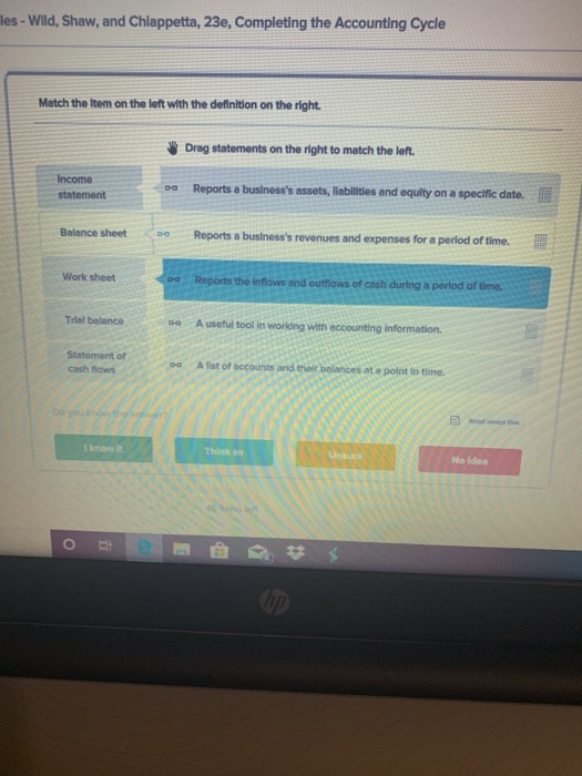 Solved les Wild, Shaw, and Chiappetta, 23e, Completing the
