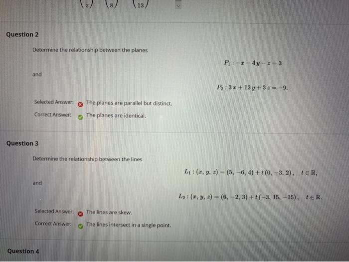 Solved (13/ Question 2 Determine the relationship between | Chegg.com