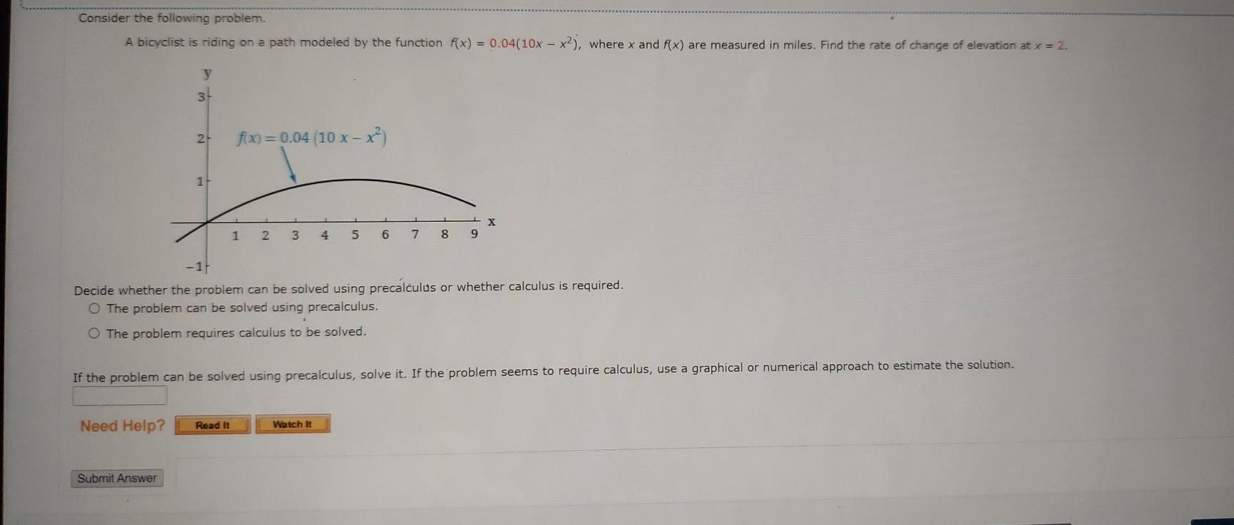 Solved Consider The Following Problem. Find The Distance | Chegg.com