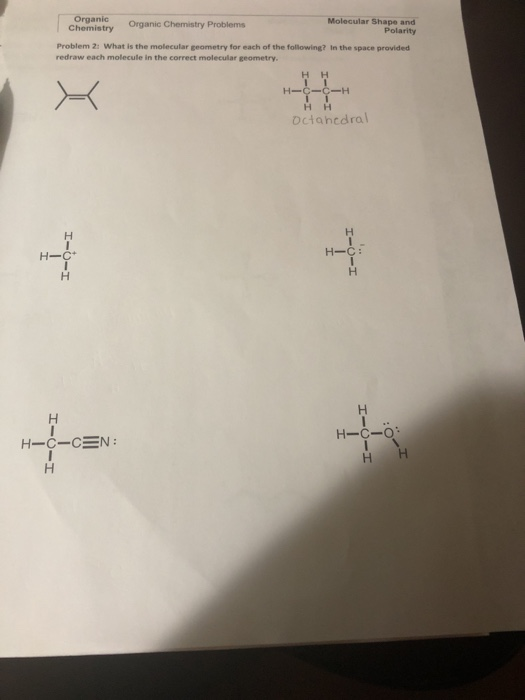 Solved Organic Chemistry Organic Chemistry Problems | Chegg.com
