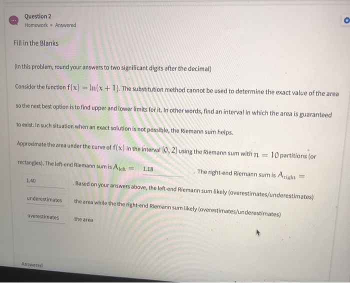 Solved Question 3 Homework. Unanswered Based on your answers | Chegg.com