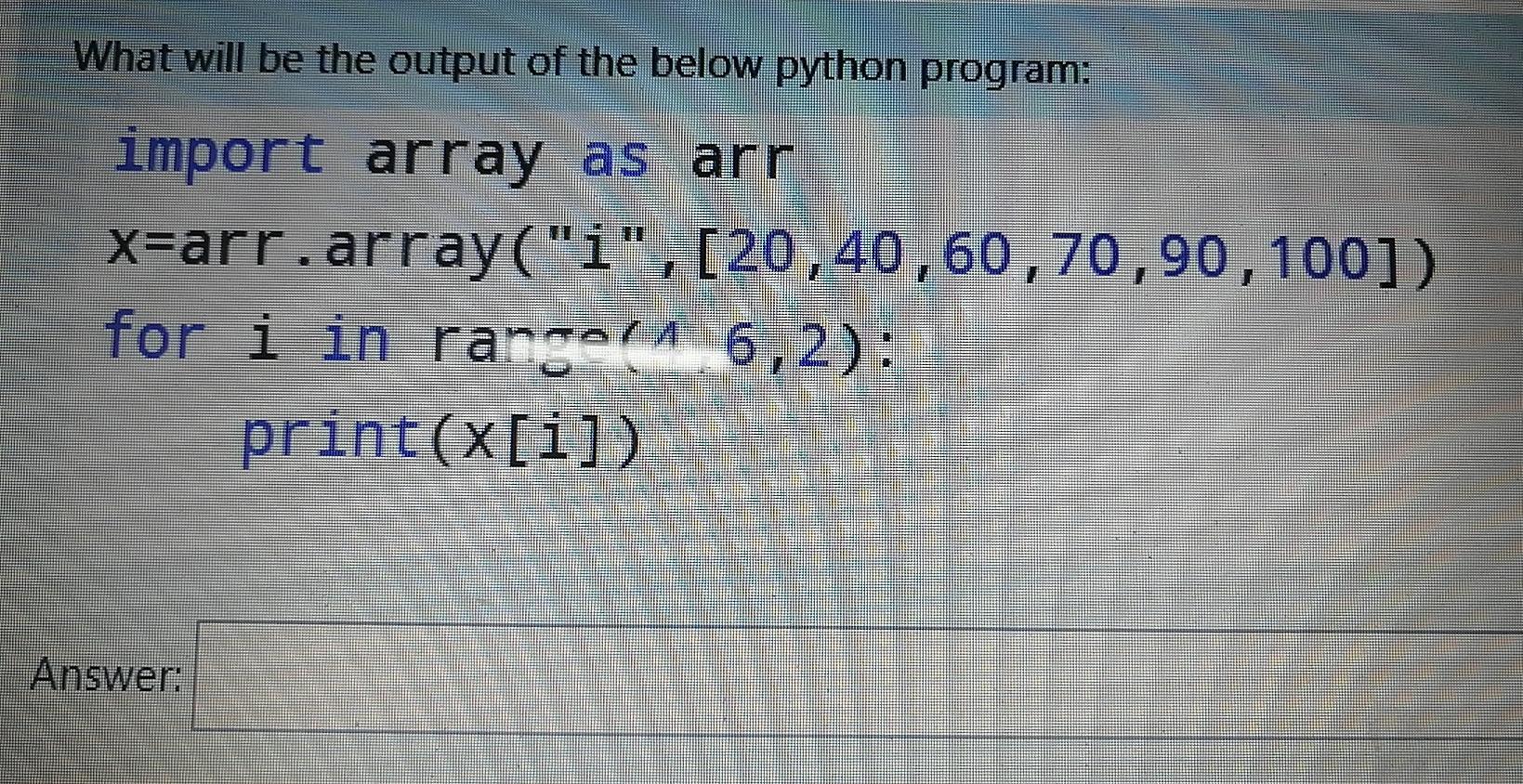 Solved Fast Python | Chegg.com