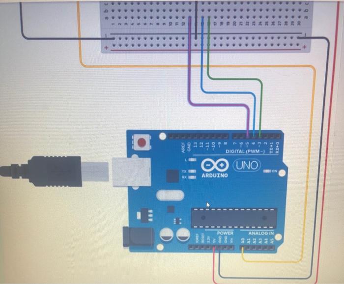 Solved . UN 의 DIGITAL PWM (UNO DIGITAL (PWM) O UNO RA | Chegg.com