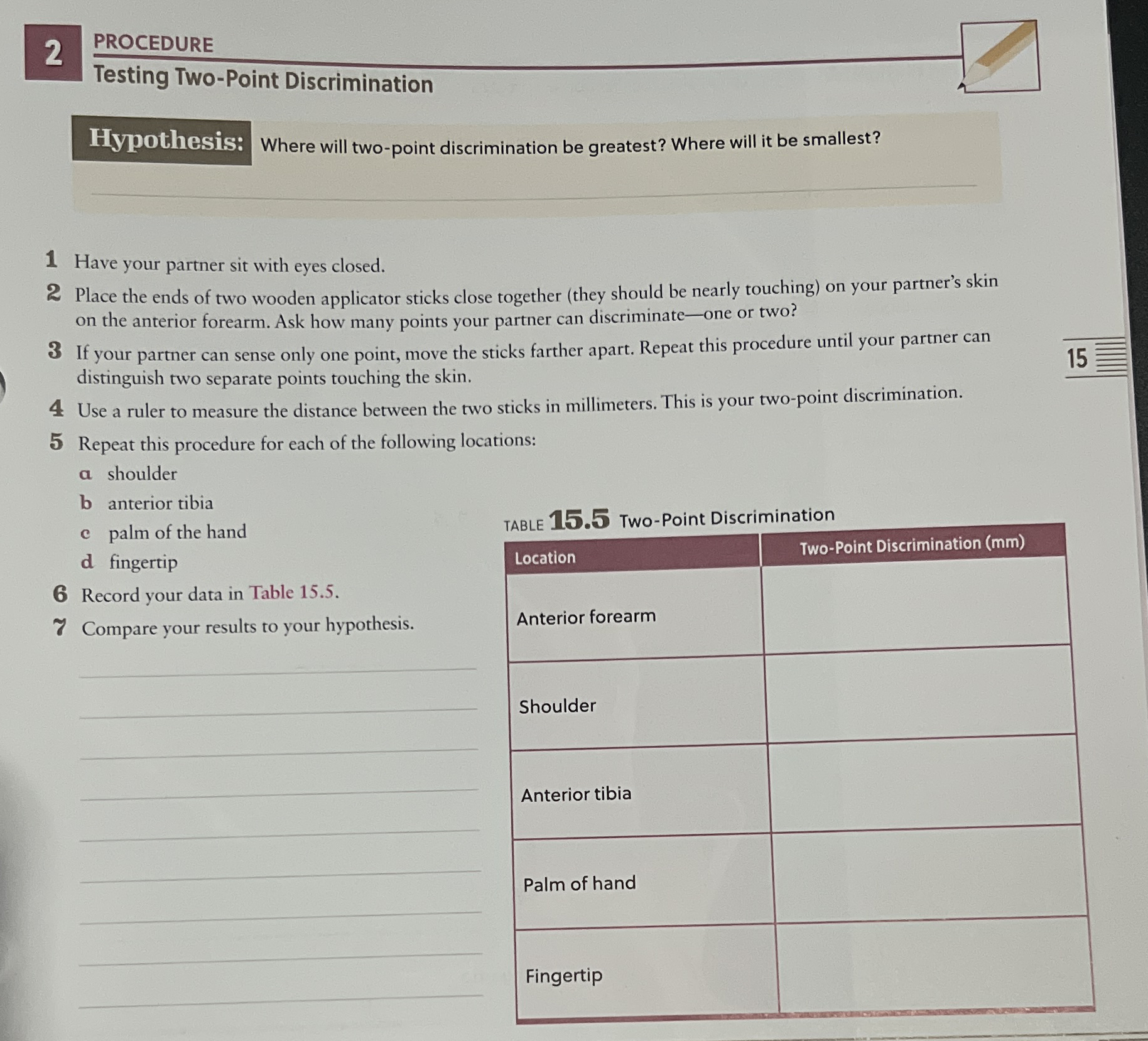 Solved by an EXPERT 2PROCEDURETesting Two-Point ...