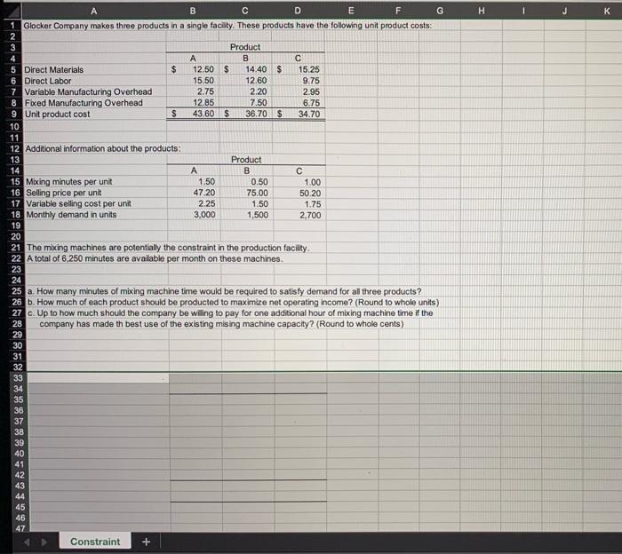 Solved managerial accounting chapter 8. all the information | Chegg.com