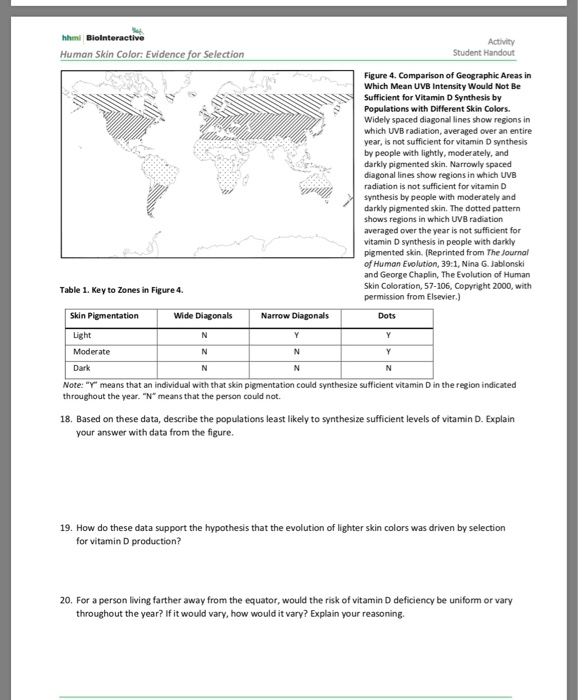 Solved Human Ewolution Red 2018 Mhmi Biointeractive Activity | Chegg.com Solved Human Ewolution Red 2018 Mhmi Biointeractive Activity | Chegg.com
