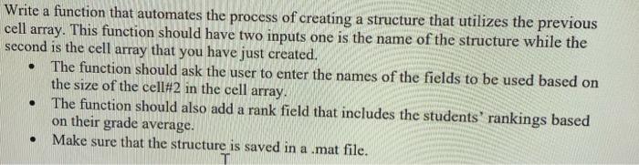Solved question 3 asks you to write a function that | Chegg.com