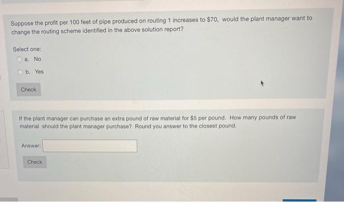 Solved Me The Answer Report And Sensitivity Analysis To The | Chegg.com