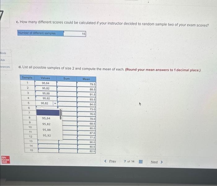 Suppose your statistics instructor gave six | Chegg.com