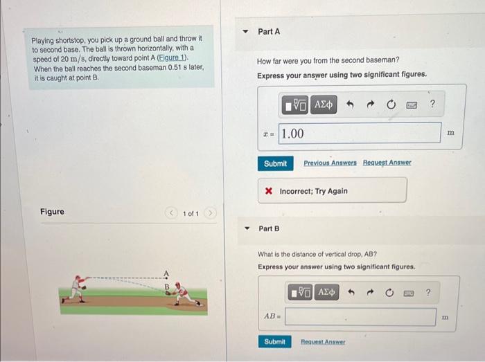 [Solved]: Playing shortstop, you pick up a ground ball and