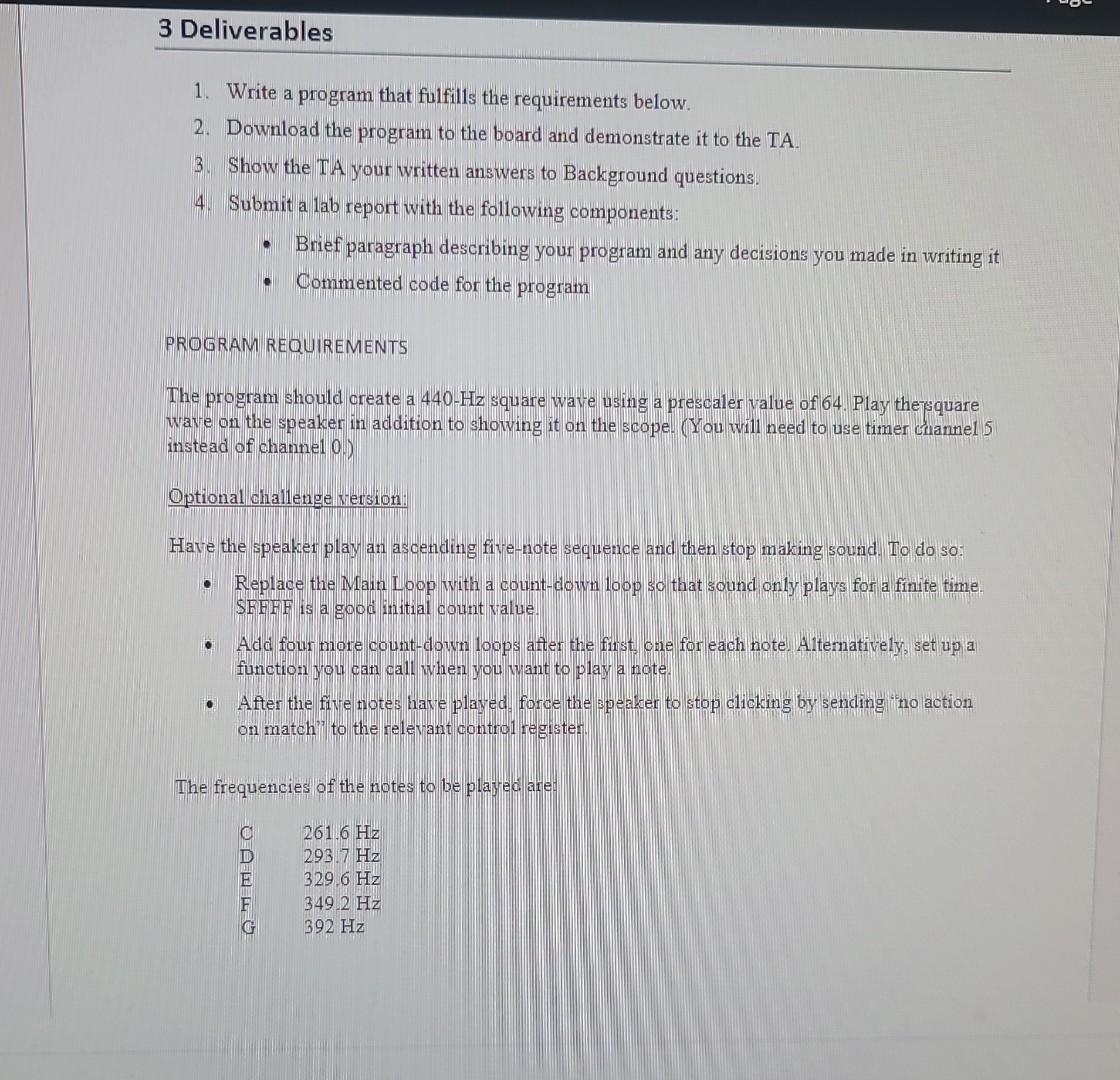 Solved 1. Write a program that fulfills the requirements | Chegg.com