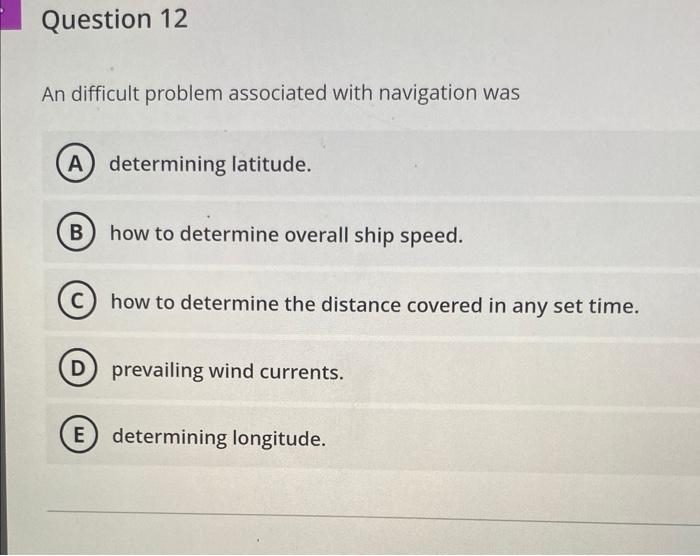 Solved Question 12 An difficult problem associated with | Chegg.com